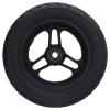 10in Solid Wheel Tyre,Rubber Inflatable Caster for Electric No Inflation Polyurethane Front Wheelchair 12mm 6001 Bearing,Wheelchair Front Wheel Replacement Anti Slip view 1