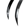 Car Rear Trunk Spoiler Wing for Benz C117 CLA200 CLA45 AMG 2013-2019 Glossy Black Carbon Fiber Look view 3
