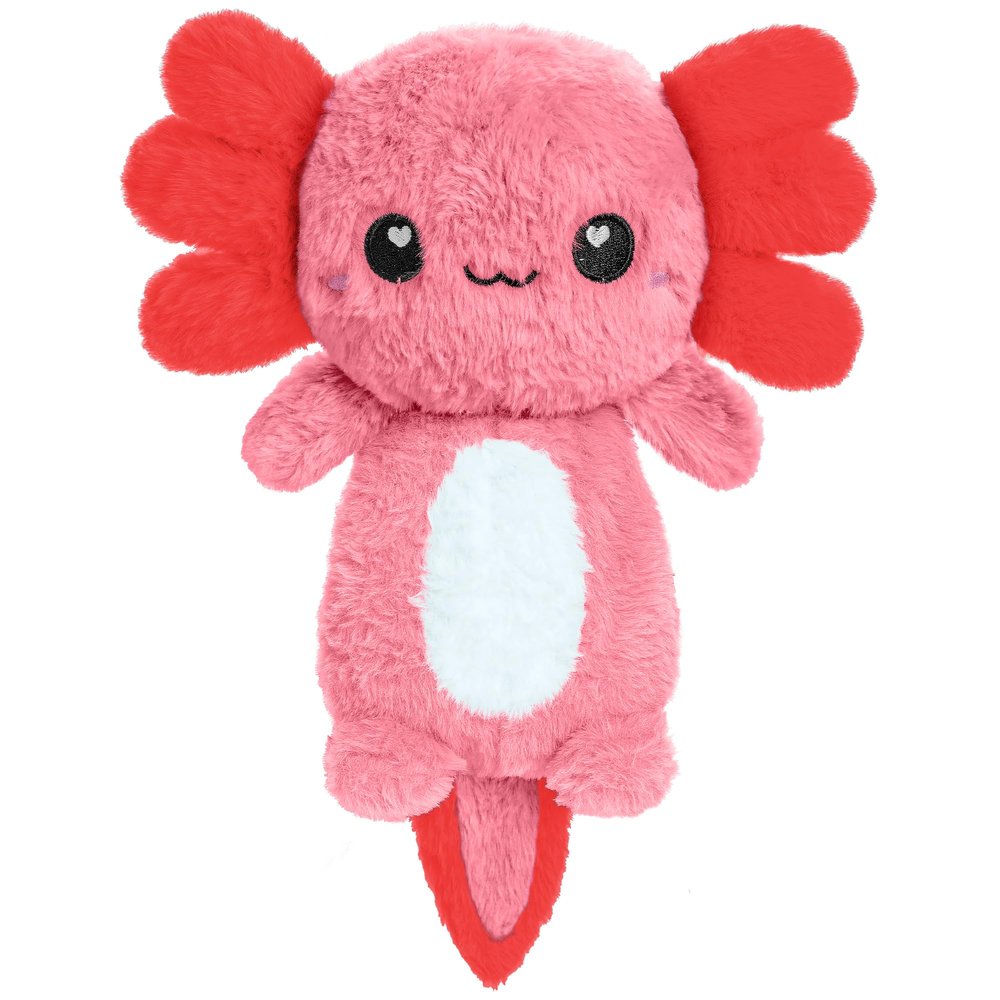 Axolotl Microwavable Unscented Heating Pad for Women and Kids- Cute Soft Cozy Pillow Plush Heatable Warm Stuffed Animals - Kawaii Hot and Cold Plushie Food Toy - Axolotl Gifts for Girls and Boys