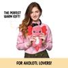 Axolotl Microwavable Unscented Heating Pad for Women and Kids- Cute Soft Cozy Pillow Plush Heatable Warm Stuffed Animals - Kawaii Hot and Cold Plushie Food Toy - Axolotl Gifts for Girls and Boys view 2
