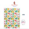 Deli Sandwich Wraps Basket Liners and Food Wrapping Liner Papers by Feronia Packaging of 10 pack (Mexican Print) view 3