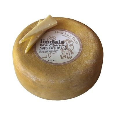 Goat Lady Dairy Lindale Gouda Cheese (Wheel 10 Pounds)