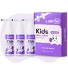 LAB52 Kids Oral Spray Gift Box, Toddler Toothpaste Helper for Daily Oral Care and Fresh Breath, Children Approved with Fluoride Free for Newborn to Preschoolers, Xylitol Grape Flavor (3 Packs) view 1