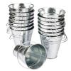15 Pack 4.5 Inch Mini Metal Buckets, Metal Buckets with Handle, Easter Bucket,Pencil Holder and Flower Pots, Used to Carry, Store, or Even Plant, by GENHAKON. view 1