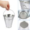 15 Pack 4.5 Inch Mini Metal Buckets, Metal Buckets with Handle, Easter Bucket,Pencil Holder and Flower Pots, Used to Carry, Store, or Even Plant, by GENHAKON. view 3