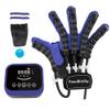 FocuBoody Hand Rehabilitation Robot Gloves Mobility Finger Training Equipment for Hemiplegia Stroke Cerebral Palsy Patient with USB Chargeable Right Hand (Blue Size M) view 1