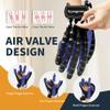 FocuBoody Hand Rehabilitation Robot Gloves Mobility Finger Training Equipment for Hemiplegia Stroke Cerebral Palsy Patient with USB Chargeable Right Hand (Blue Size M) view 2