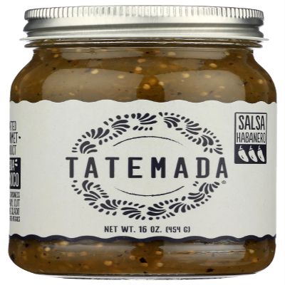Tatemada Salsa Habanero, Vegan Friendly, Keto, Paleo, Non-GMO, 16 Ounce (Pack of 6)
