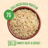 A Dozen Cousins Classic Bone Broth Rice 6pk, Ready to Eat Seasoned High Protein Rice, Clean Ingredients, Easy Side Dish or Meal Base, Heat & Serve, Halal, Chicken Bone Broth, Gluten Free, 8oz Packets view 3