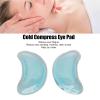 Asixxsix Gel Ice Pack, Reusable Cooling Eye Pads, Hot Cold Compress Leakage Proof Portable Soft and Skin Friendly Under Eye Patches for Dark Circles and Puffiness, Eye Relax view 2
