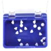 20Pcs/Box Dental Orthodontic Lingual Button Bondable Composite Ceramic Round/Rectangular Base (Composite Lingual Button Round) view 2