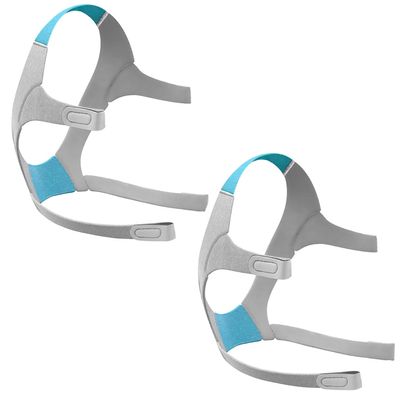 KeCool 2Pcs F20 Headgear for AirFit/AirTouch F20 Cpap Headgear Strap, Unisex Soft Comfortable Cpap Mask Strap Replacement - L Size for Big Face