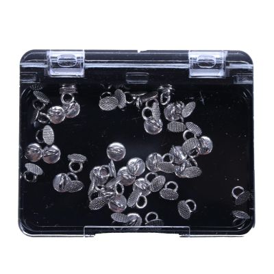 50Pcs/Box Dental Orthodontic Lingual Button Direct Bond Eyelet Round (Direct Bond Eyelet Round)