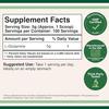 L Glutamine Powder 1.1lbs (100 Servings of 5 Grams Each - Third Party Tested L-Glutamine Powder) Unflavored, Keto, Vegan Friendly (with Scoop) for Exercise Endurance and Gut Health by Double Wood view 2