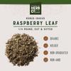 Certified Organic Raspberry Leaf Cut & Sifted, by Herb Co, 100% Natural Kosher Herbal Tea Rich in Vitamins & Minerals for Wellness & Skincare, 1/4 lb view 2
