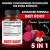 5in1 Beet Root Capsules - Added with Red Spinach, Organic Garlic Bulb, Hibiscus & Black Pepper - Support for Energy Production, Immune System & Digestive Health - 90 Vegan Capsules view 2