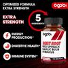 5in1 Beet Root Capsules - Added with Red Spinach, Organic Garlic Bulb, Hibiscus & Black Pepper - Support for Energy Production, Immune System & Digestive Health - 90 Vegan Capsules view 3