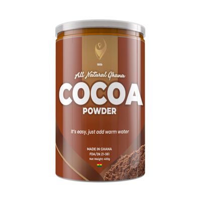10XB Natural Cocoa Powder (Natural Cocoa Powder, 400 Grams)