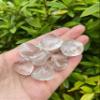 1/2 LB Clear Quartz Tumbled Stones, Polished Natural Clear Quartz Gemstone, Clear Quartz Polished Rocks (Clear Quartz) view 3