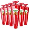 Gourmet Popcorn - 6 Caramel Corn Mini Cones - Small Storage Space Friendly & Great Stocking Stuffers and Exclusive Inspirational Sticker! 13.2oz total view 2