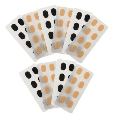Anneome 80pairs Eyeglass Nose Pads Soft Sponge Cushion Replacement for Comfortable and Options