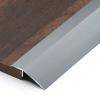 Doorway Floor Transition Strip Carpet to Wood, Entry Ramps for Home Stair Steps, 3.5cm Wide Aluminum Thresholds Reducer (Gray Length 95cm/37 in) view 1