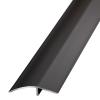 Carpet Transition Strips for Doorways, 5cm Wide Door Edge Trim Protection Wood to Tile, Portable Threshold Ramp for Wheelchair (Black Length 135cm/53 in) view 1