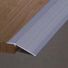 Doorways Transition Strips for Uneven Floors, 10cm Wide Carpet Edge Trim Aluminum Thresholds Reducer, Hallway Entrance Front Door (Gray Length 115cm/45 in) view 1