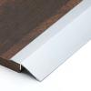 Doorway Floor Transition Strip Carpet to Wood, Entry Ramps for Home Stair Steps, 3.5cm Wide Aluminum Thresholds Reducer (Silver Length 130cm/51 in) view 1