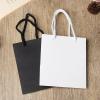 MODADA Gift Bags 10/30pcs White Black Paper Gift Bag Kraft Paper Candy Box with Handle Wedding Birthday Party Gift Package (Color : Black, Size : 10PCS_13X6X15 CM) view 2