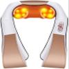 CAFFIA Massagers for Neck and Back with Heat, Shiatsu Neck Shoulder Massager Cordless - Electric Massage Pillow with 4D Deep Tissue Kneading for Legs, Foot, Full Body Muscle Pain Relief view 1