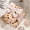 MAYREEL 4 Inch Ivory Crushed Velvet Ribbon Wired Extra Wide for Christmas Decorations Gift Wrapping Wreaths Tree Toppers 10 Yards view 3