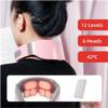 CAFFIA Intelligent Neck Massagers with Heat,Cordless Electric Cervical Massage 6 Modes 18 Levels Smart Deep Tissue Trigger Point Massage,Good Gift for Women Men at Office Home Sports Travel Car (Colo view 4