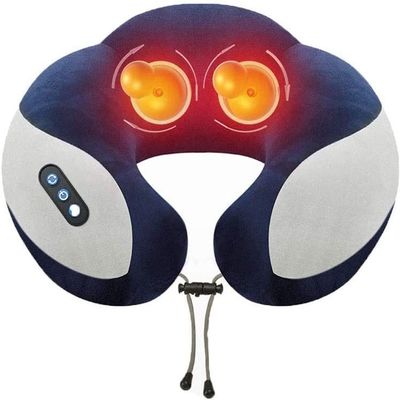 CAFFIA Neck Massager -Pillow Massager with Infrared Heat, Relaxation Gifts for Women/Men/Dad/Mom, Use at Home, Office, Car