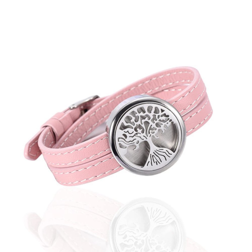 MYPOWER Multiple Pattern Hollow Pendant Lockets Bracelets Essential Oil Diffuser Bangle Perfume Locket Gift,2