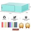 PSHVYM Gift Boxes with Lids, 11.5x7.8x3 In Turquoise Gift Box for Presents Magnetic Closure for T-Shirts, Gloves, Scarves, Books, Baby Clothes, Clothing Gift Wrap, Contains Card, Ribbon (5PACK) view 2