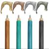 A.A.Nauticals Customizable Wooden and Leather Walking Stick Cane for Men, Women, and Seniors, Adjustable, Collapsible (4 Colors, Elephant Brass Handle, AANWSPL-85) (WSPL-03-Brown Antique) view 1