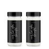 The Diamond Life Home "Noir Luxe" Sea Salt, Ozone, & Black Plum Natural Carpet Powder For Vacuuming, Mattress & Upholstery Freshener, Odor Eliminator For Homes With Kids & Pets(2 Pack) view 1