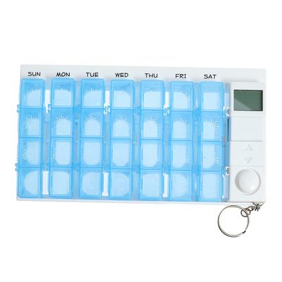 7 Alarm Dispenser Containers Electronic Container Time Locking Container Electronic Organizer Case Weekly Box/Cases Organizer Travel Reminder