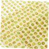 SHOWERORO Reusable 3 Pack Beeswax Food Wrap for Bread Sandwiches Snacks Kitchen Set Sustainable Odorless view 2