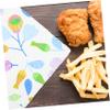 Organic Beeswax 3pcs Beeswax Wrap Organic Beeswax Organic Beeswax Cloth Kitchen Beeswax Wraps Food Wrap Cloth Cloth Suit Wrapping Cloth Purple Flower Stencil Purple view 4
