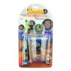 Monster in My Garage 3-Piece Kids Toothbrush Set Travel Kit view 2