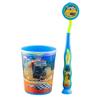 Monster in My Garage 3-Piece Kids Toothbrush Set Travel Kit view 3
