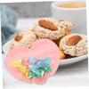 50 Pcs Heart Shaped Love Trinket Bags Cello Bags Zipper Bag Jewelry Pouches Cello Treat Bags Biscuit Bag Love Proposal Bags Earring Bags Pvc Candy Child Earrings view 2