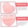 50 Pcs Heart Shaped Love Trinket Bags Cello Bags Zipper Bag Jewelry Pouches Cello Treat Bags Biscuit Bag Love Proposal Bags Earring Bags Pvc Candy Child Earrings view 4