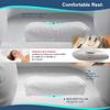 Large Size Inflatable Hair Washing Basin with Built-in Head Comfort Pillow Shampoo Basin for Elderly Disabled Pregnant Injured Bedridden view 4