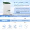 Bulinlulu Diabetic Socks with Grippers for Men Women -6 Pairs Non Binding Diabetic Ankle Slipper Socks Size 6-9 9-12(White+Grey+Black-Medium) view 2