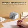 Angoily Iron Dustpan Small Mini Dustpan Desk Dust Pan Lightweight and Sturdy Garbage Shovel for Home and Office view 3
