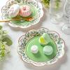 Suttmin 50 Pcs Sage Green Plates Eucalyptus Party Supplies Disposable Sage Green Paper Plates 9 inch Greenery Eucalyptus Leaves Dinnerware Decoration for Wedding Shower Birthday Party Favors view 2