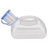 1000ML Portable Urinal for Men Spill Proof with Lid, Thick Plastic Bedpan Bottle with Screw on Lid Travel Urine Collection Container view 1
